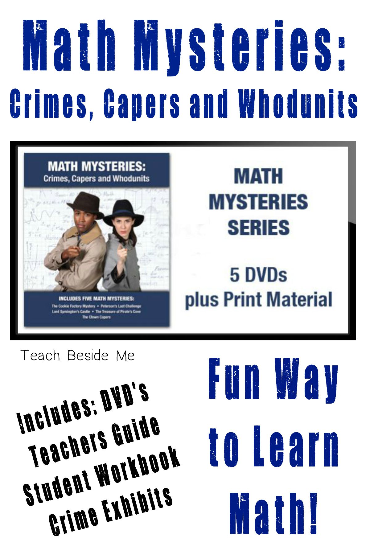 Math Mysteries Series - Teach Beside Me