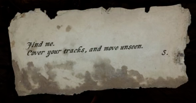 Mysterious Message | Ghost of a Tale Wikia | Fandom