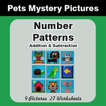 mystery picture addition worksheet