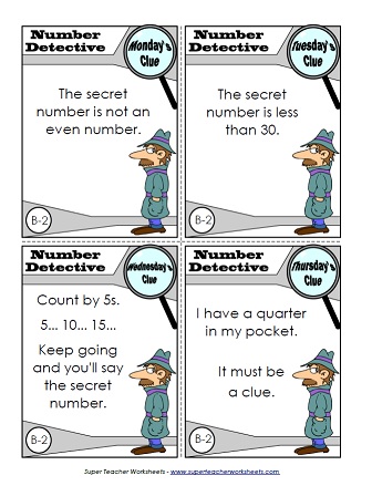 mystery pictures worksheet