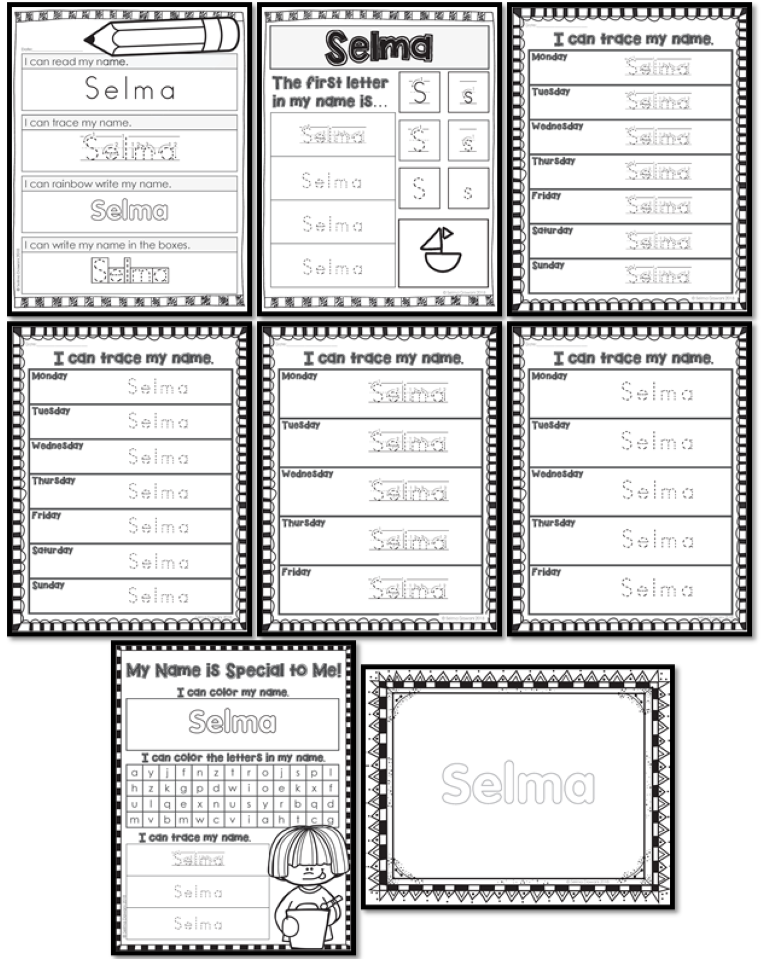 Free Name Tracing Worksheets | Custom Name Tracing Generator
