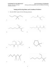 Chapter 4 Naming cycloalkanes worksheet.pdf - Naming Cycloalkanes ...