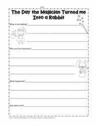 narrative worksheet