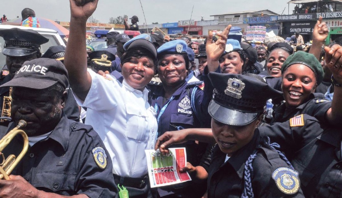 national police officers