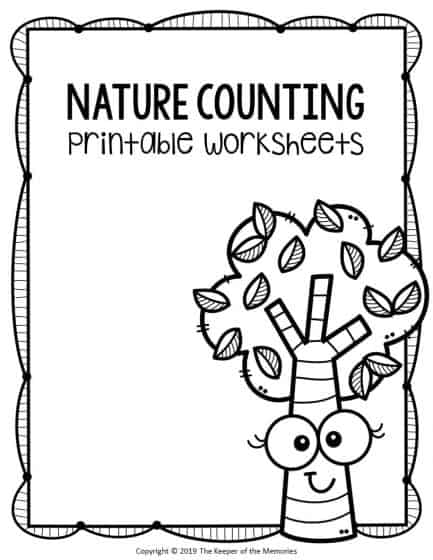 Free Printable Nature Kindergarten Worksheets - The Keeper of the ...