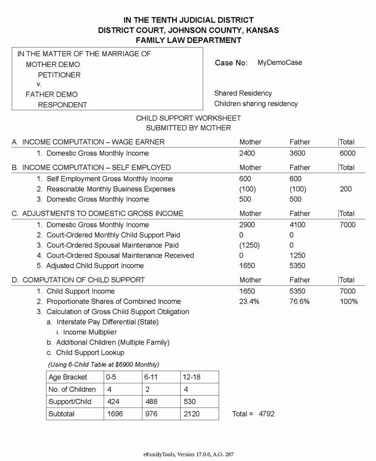 Calculate Child Support | Child Support Calculator 2019