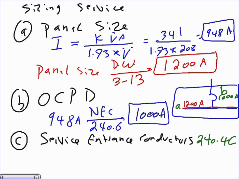 Commercial Electrical Load Calculation-NEC-U#11-01-12-13-10.wmv