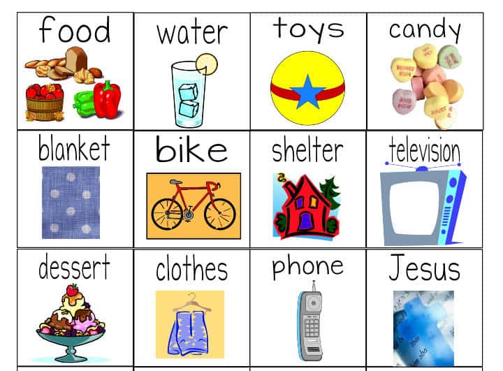 Needs and Wants Worksheet | Teach Starter