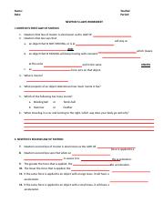 NewtonsLawsWorksheet 1 .docx - Name: Date: Teacher: Period ...