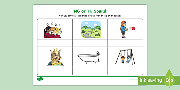 Digraph NG Worksheets for Kids Online - SplashLearn