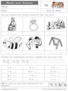 ng phonics worksheets and games - Galactic Phonics