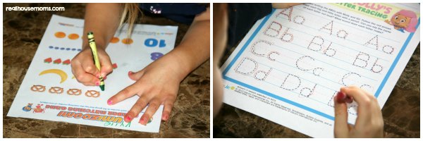 nick jr worksheet
