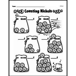 nickel worksheet for kindergarten