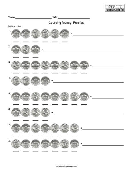 Counting Nickels - Teaching Squared