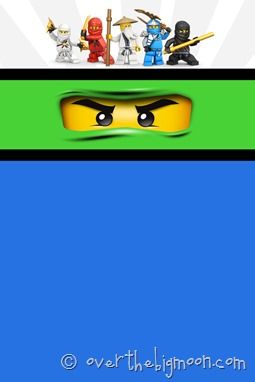 ninjago happy birthday printable