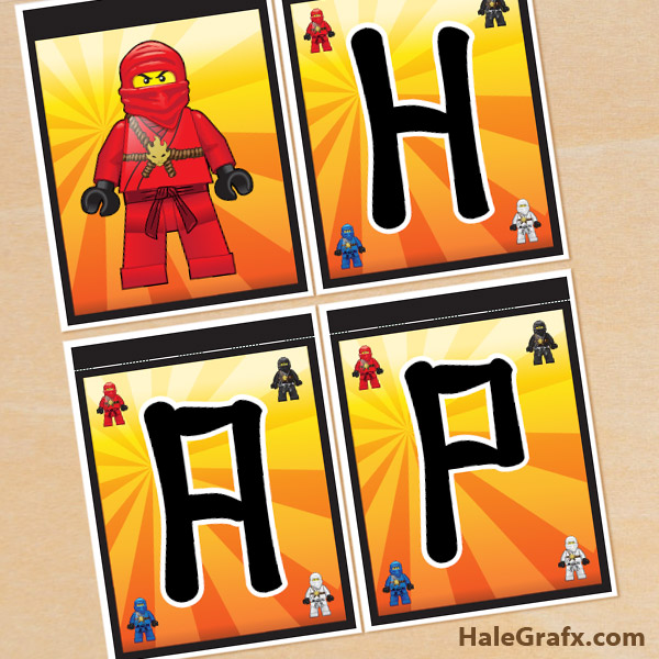 ninjago happy birthday printable