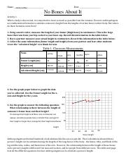 CSI No Bones About It.pdf - Problem: Activity: At a nearby ...