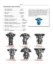Dichotomous Key on Norns.pdf - Name: Dichotomous Key on Norns 1 ...