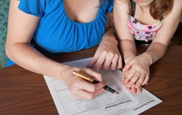 north carolina child support worksheet a