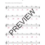 Violin Note Speller - Level 1 (PDF Download) | Violin Worksheets
