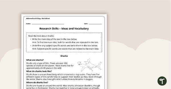 note t worksheet