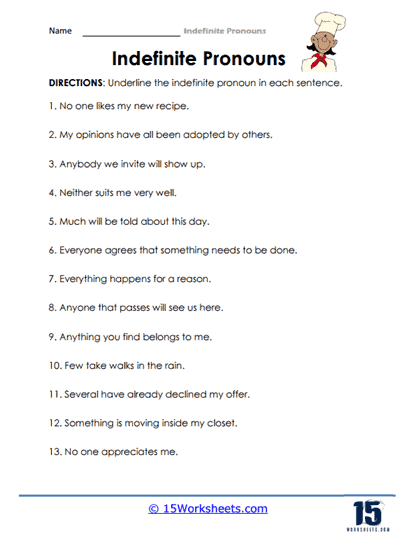 noun and pronoun worksheet