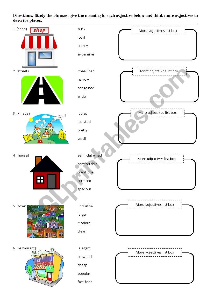 noun phrases worksheet