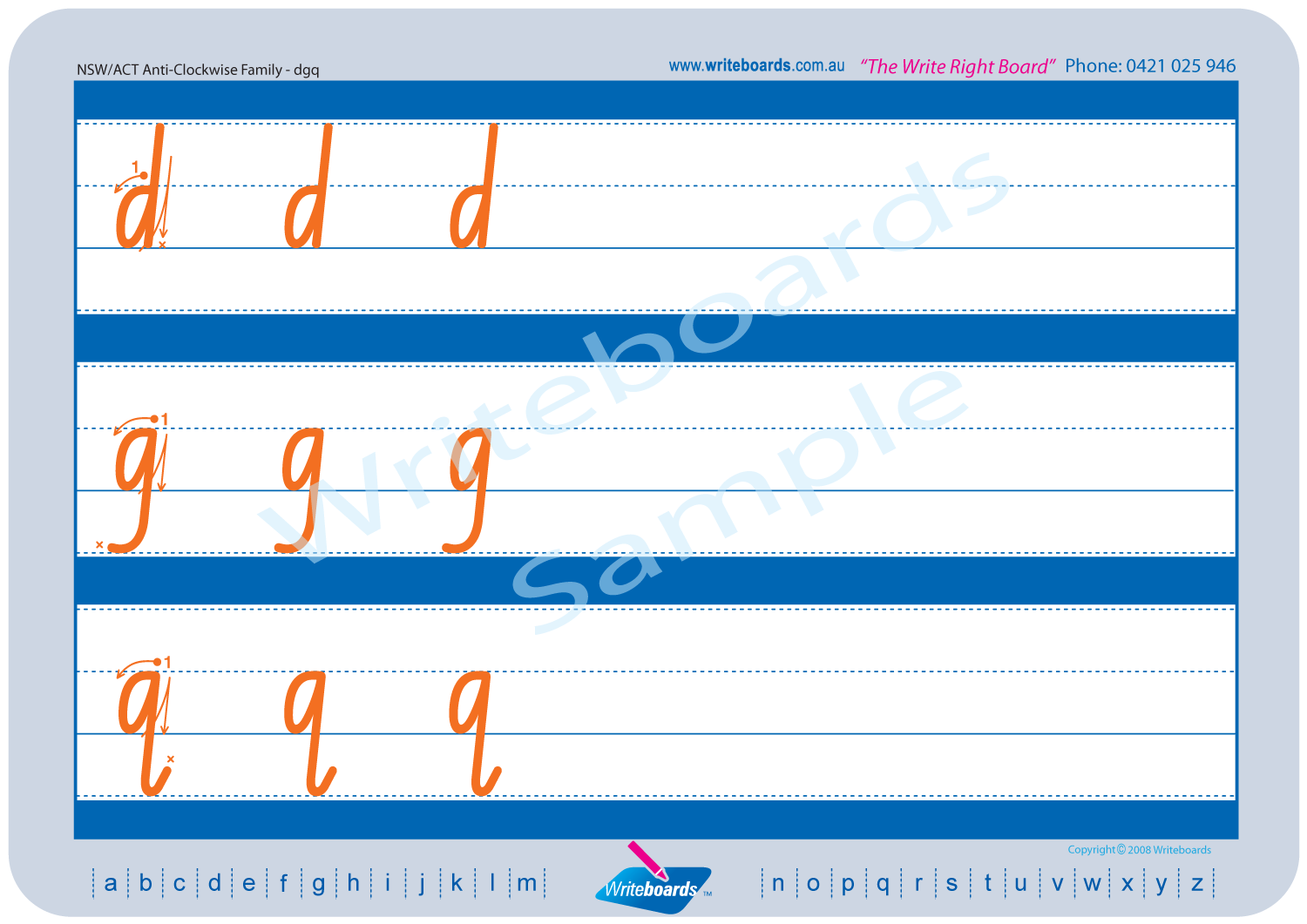 nsw handwriting printable worksheets