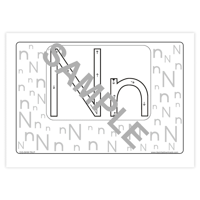Tracing and Writing Alphabet Letters - ALL LANGUAGES