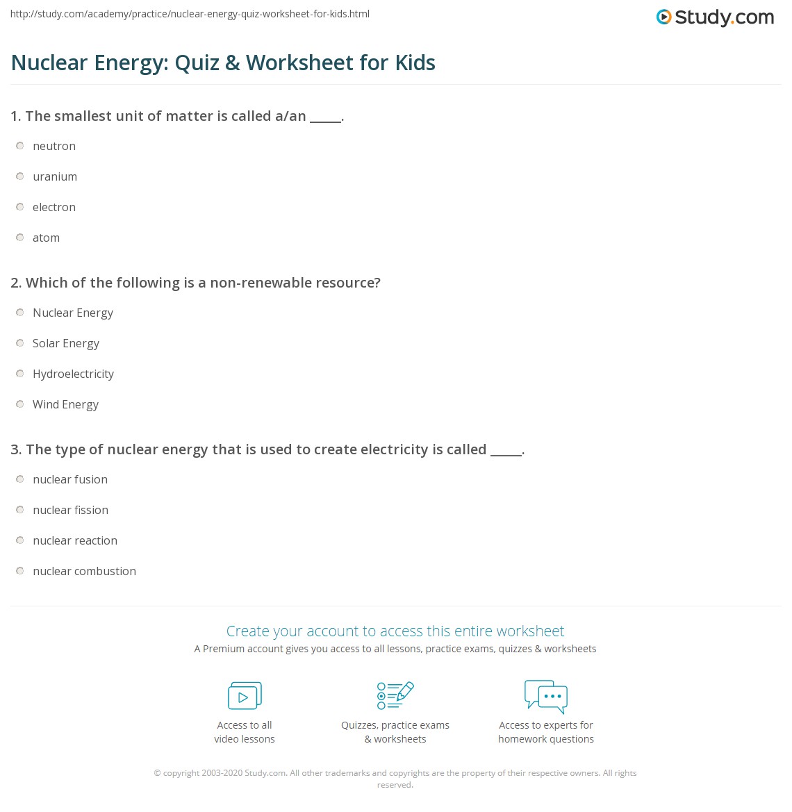 Eyes of Nye -Nuclear Energy - Directions: Answer the questions ...