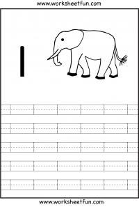 number 1 worksheet for pre k