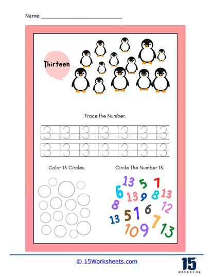 Number 13 Worksheets - 15 Worksheets Library