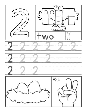 Preschool Number Worksheets - Preschool Mom