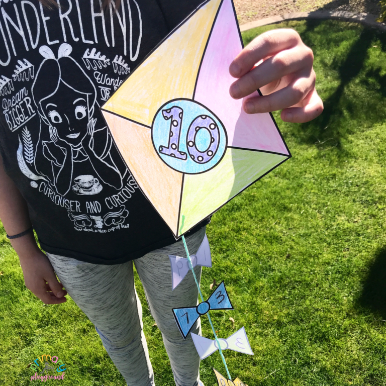 Number Bonds To Ten Kite Craft - Primary Playground