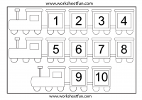 Number Chart 1-10 - 1 Worksheet / FREE Printable Worksheets ...