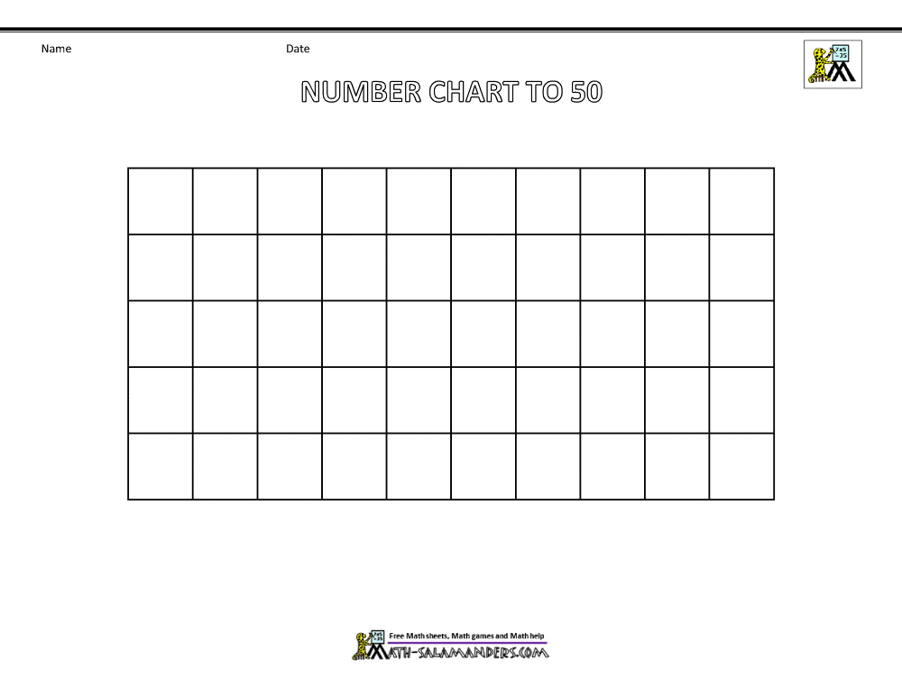 space-themed-1-to-50-number-grid-teacher-made-twinkl-worksheets-library for 50 Square Grid Free Printable Space-Themed 1 to 50 Number Grid (teacher made) - Twinkl - Worksheets Library for 50 Square Grid Free Printable