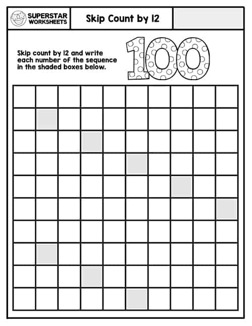 Hundreds Chart Printables -Worksheets Library