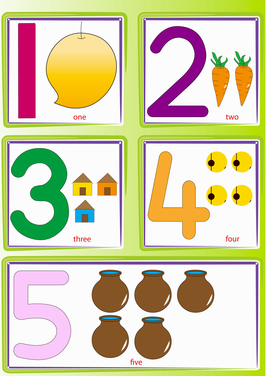 Number recognition worksheets & activities HubPages Worksheets Library