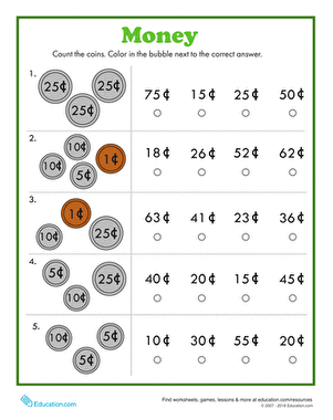 Money Quiz | Interactive Worksheet 
