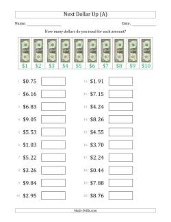 Money Worksheets