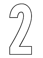 Large Numeral Printables and More - PreKinders