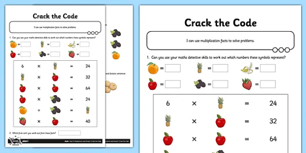 Differentiated Missing Number Practical Maths Puzzles for Kids