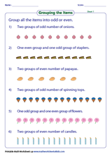 Number Sense and Operations Worksheets