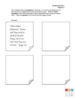 Number the Stars Novel Guide Using Webbs Depth of Knowledge ...