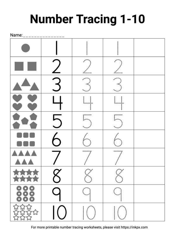 10 Printable Numbers Trace Color And Count Worksheets S 1 10 Pdf Teachpic 10 Printable Numbers Trace Color And Count Worksheets S 1 10 Pdf Teachpic