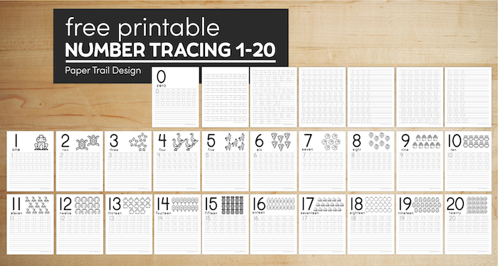 number tracing worksheet 1 50