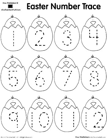 number tracing worksheet for preschoolers