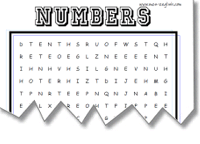 number words esl worksheet