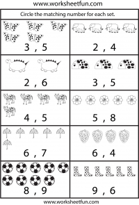Counting Worksheets - 5 Worksheets / FREE Printable Worksheets ...