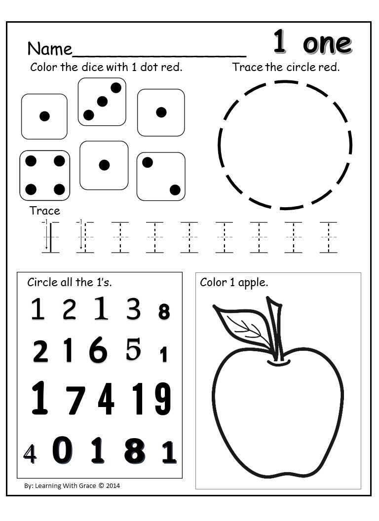 prek worksheets | Queen Of The Red Double Wide